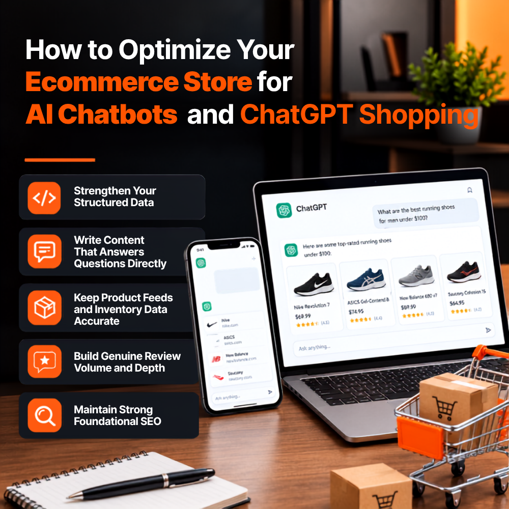 How to Optimize Your Ecommerce Store for AI Chatbots and ChatGPT Shopping